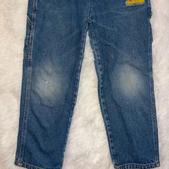 Vintage Mickey & Co Denim Overalls Vintage Size 7 Mickey Motor Co - Picture 4 of 7